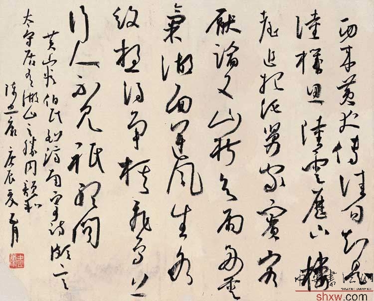 陈忠康：草书斗方