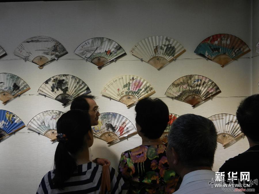 （文化）（1）《江苹画扇》展传递画扇传统艺术魅力