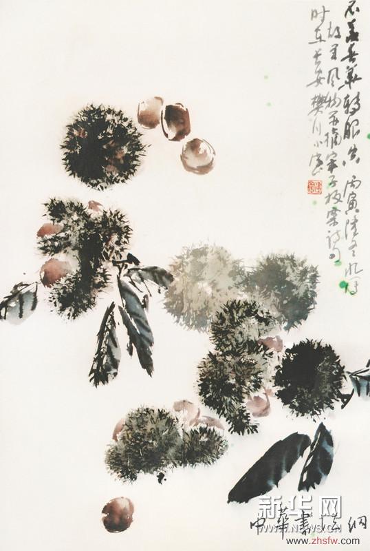 不羡春华转眼空 国画