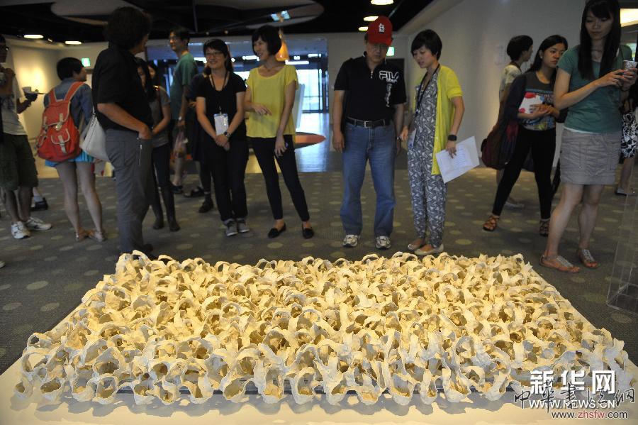 （晚报）（4）“幻境花园”公共艺术模型展在台北开幕