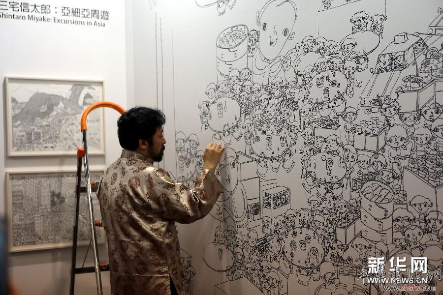 （文化）（4）2015年香港巴塞尔艺术展揭幕