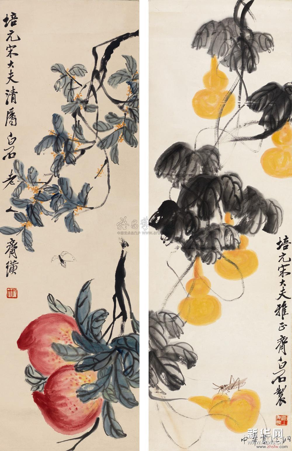 齐白石国画作品欣赏--中华书法网——中国书法大型门户