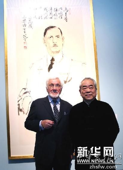 （文化）（1）《守成与腾飞——卡尔多雕塑与范曾绘画联展》在京开幕