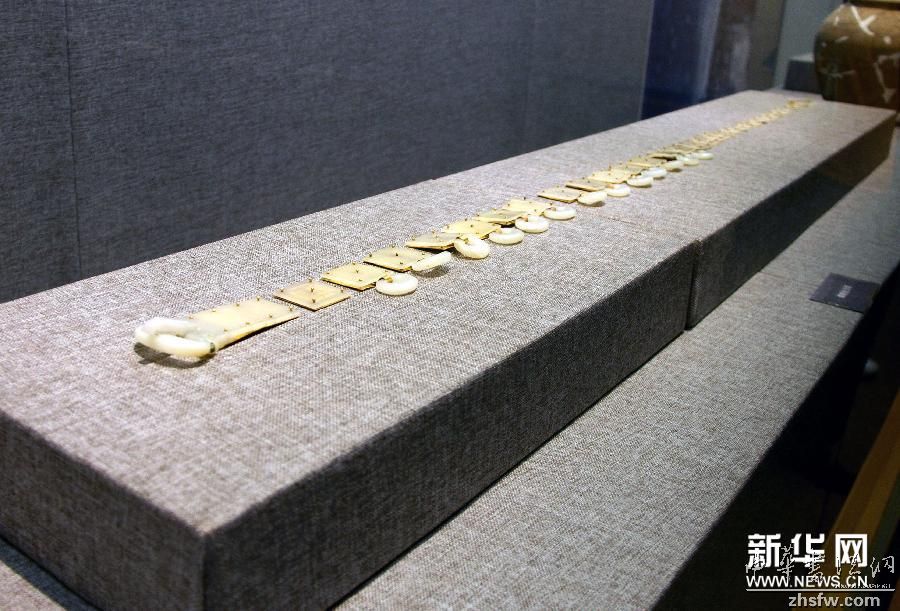 隋炀帝墓出土文物特展在扬州开展 组图
