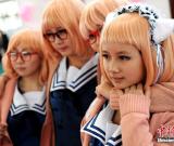 咸阳首届COSPLAY嘉年华 “萌”造型引人眼球