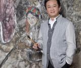 “杜蘅情怀——朱军绘画作品展” 开幕 组图