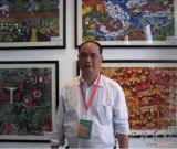 农民漫画家程龙香特邀出席第二届全国农民画展览及农民画学术研讨会