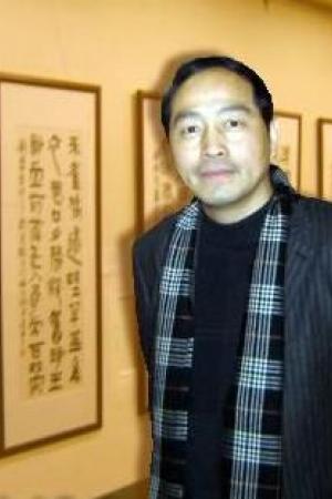 隶书杜甫诗句联