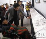 百岁老人黄苗子走进798参观艺缘——黄苗子郁风艺术展