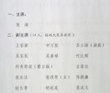 中国书法家协会第六届理事会成员名单