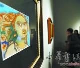 法国艺术大师画展开幕 被评借油画“卖萌”