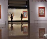 国博举办“娘本唐卡艺术展” 图